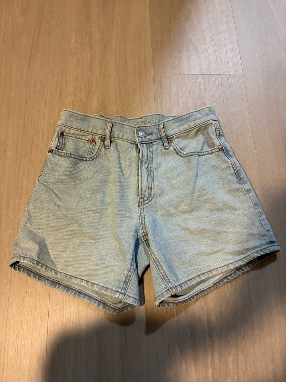 American Eagle Outfitters Light Blue Denim Shorts